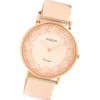 Oozoo Damen Armbanduhr Vintage C20127 Analog Leder roségold UOC20127