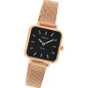 Oozoo Damen Armbanduhr Vintage Series C10972 Analog Metall Mesh rosé UOC10972
