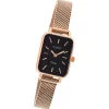 Oozoo Damen Armbanduhr Vintage Series Analog Metall Mesh rosegold UOC20270