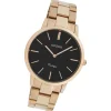 Oozoo Damen Armbanduhr Vintage Series Analog Metall rosegold UOC20037