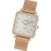 Oozoo Damen Armbanduhr Vintage Series Analog Metall rosegold UOC9846A