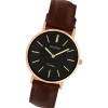 Oozoo Damen Armbanduhr Vintage Analog Leder braun UOC9839A
