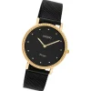 Oozoo Damen Armbanduhr Vintage Series Analog Metall schwarz UOC20059