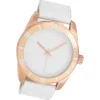 Oozoo Damen Armbanduhr Vintage Series Analog Leder weiß UOC5740A