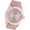 Oozoo Damen Armbanduhr Vintage Series Analog Leder rose UOC5742A