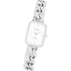Oozoo Damen Armbanduhr Vintage Series Analog Metall silber UOC20360