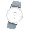 Oozoo Damen Armbanduhr Vintage C20147 Analog Leder grau UOC20147