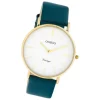 Oozoo Damen Armbanduhr Vintage C20228 Analog Leder türkis UOC20228