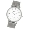 Oozoo Damen Armbanduhr Vintage Series C9901A Analog Edelstahl silber UOC9901A