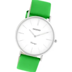 Oozoo Damen Armbanduhr Vintage Series C20303 Analog Leder grün UOC20303