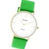 Oozoo Damen Armbanduhr Vintage Series C20308 Analog Leder grün UOC20308