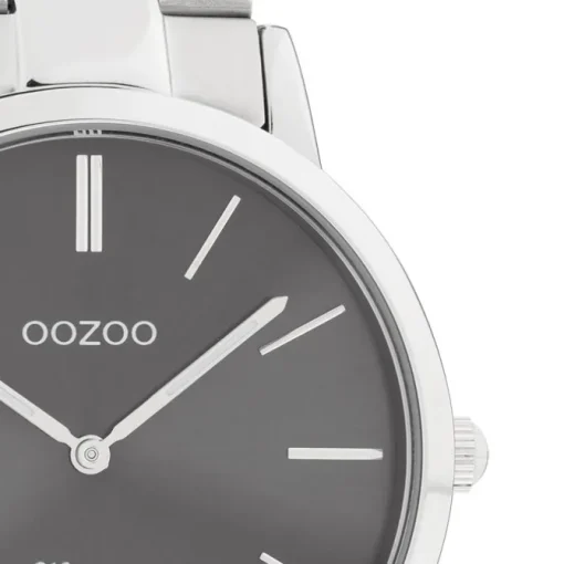 Oozoo Damen Armbanduhr Vintage Series Analog Metall silber UOC20021