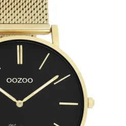 Oozoo Damen Armbanduhr Vintage Series Analog Edelstahl gold UOC9914A