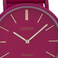 Oozoo Damen Armbanduhr Vintage Series Analog Metall pink UOC9882A