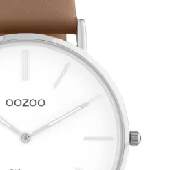 Oozoo Damen Armbanduhr Vintage Series Analog Leder braun UOC20252