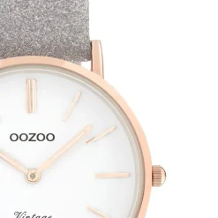 Oozoo Damen Armbanduhr Vintage C20158 Analog Leder braun UOC20158