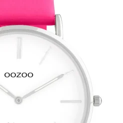 Oozoo Damen Armbanduhr Vintage Series C20304 Analog Leder pink UOC20304