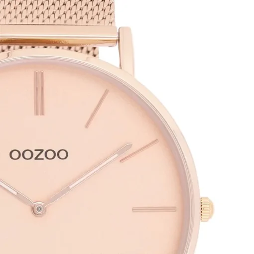 Oozoo Damen Armbanduhr Vintage Series C9920A Analog Edelstahl roségold UOC9920A