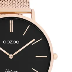 Oozoo Damen Armbanduhr Vintage Series C9925A Analog Edelstahl roségold UOC9925A