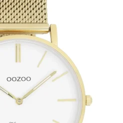 Oozoo Damen Armbanduhr Vintage Series Edelstahl gold UOC9910A