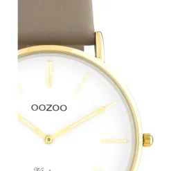 Oozoo Damen Armbanduhr Vintage C20221 Analog Leder braun UOC20221