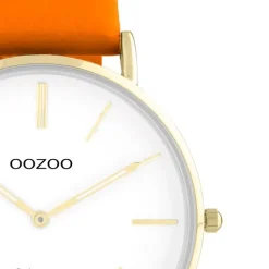 Oozoo Damen Armbanduhr Vintage Series C20307 Analog Leder orange UOC20307