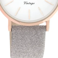 Oozoo Damen Armbanduhr Vintage C20158 Analog Leder braun UOC20158