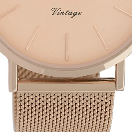 Oozoo Damen Armbanduhr Vintage Series C9920A Analog Edelstahl roségold UOC9920A