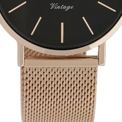 Oozoo Damen Armbanduhr Vintage Series C9926A Analog Edelstahl roségold UOC9926A