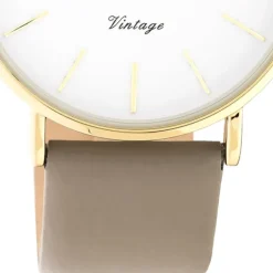 Oozoo Damen Armbanduhr Vintage C20220 Analog Leder braun UOC20220
