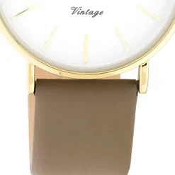 Oozoo Damen Armbanduhr Vintage C20223 Analog Leder braun UOC20223