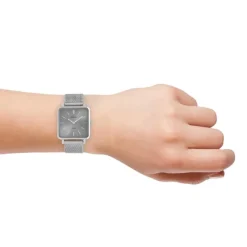 Oozoo Damen Armbanduhr Vintage Series Analog Metall silber UOC9842A