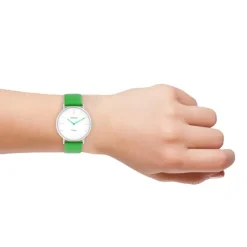 Oozoo Damen Armbanduhr Vintage Series Analog Leder grün UOC20284