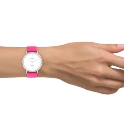 Oozoo Damen Armbanduhr Vintage Series C20304 Analog Leder pink UOC20304