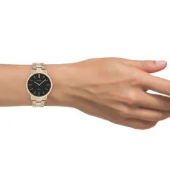 Oozoo Damen Armbanduhr Vintage Series Analog Metall rosegold UOC20037