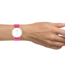 Oozoo Damen Armbanduhr Vintage Series C20309 Analog Leder pink UOC20309