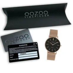 Oozoo Damen Armbanduhr Vintage Series C9926A Analog Edelstahl roségold UOC9926A