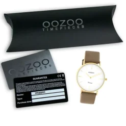 Oozoo Damen Armbanduhr Vintage C20222 Analog Leder braun UOC20222