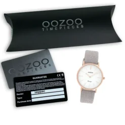 Oozoo Damen Armbanduhr Vintage C20158 Analog Leder braun UOC20158