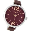 Oozoo Damen-Uhr Timepieces Quarzuhr C9193 Leder-Armband rot UOC9193