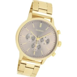 Oozoo Herren Armbanduhr OOZOO Timepieces Analog Edelstahl gold UOC11408