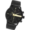 Oozoo Herren Armbanduhr OOZOO Timepieces Analog Edelstahl schwarz UOC11412
