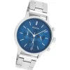 Oozoo Herren Armbanduhr OOZOO Timepieces Analog Edelstahl silber UOC11406