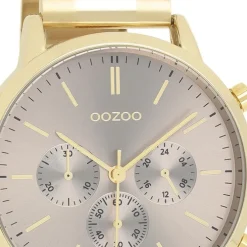Oozoo Herren Armbanduhr OOZOO Timepieces Analog Edelstahl gold UOC11408