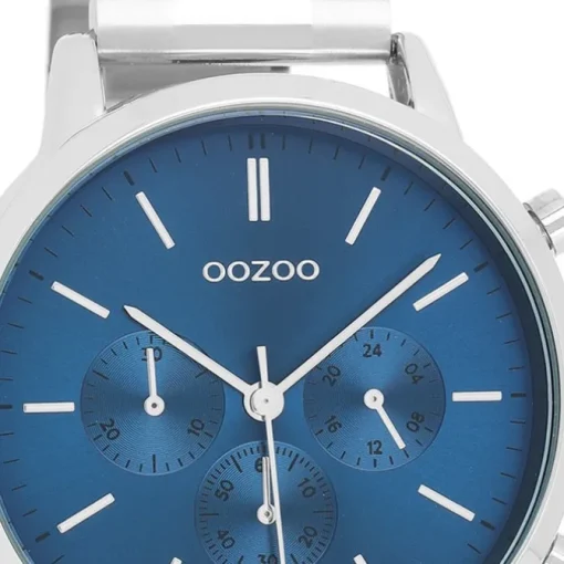 Oozoo Herren Armbanduhr OOZOO Timepieces Analog Edelstahl silber UOC11406