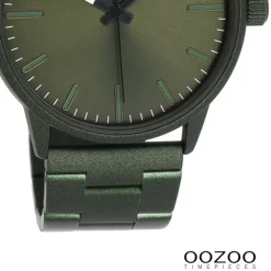 Oozoo Herren Armbanduhr OOZOO Timepieces Analog Edelstahl grün UOC11402