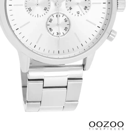 Oozoo Herren Armbanduhr OOZOO Timepieces Analog Edelstahl silber UOC11405