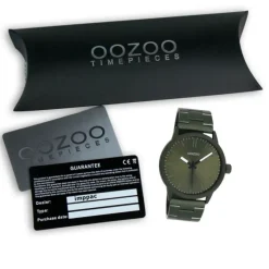 Oozoo Herren Armbanduhr OOZOO Timepieces Analog Edelstahl grün UOC11402