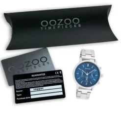 Oozoo Herren Armbanduhr OOZOO Timepieces Analog Edelstahl silber UOC11406