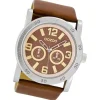 Oozoo Herren Armbanduhr Timepieces Analog Leder braun UOC8306A